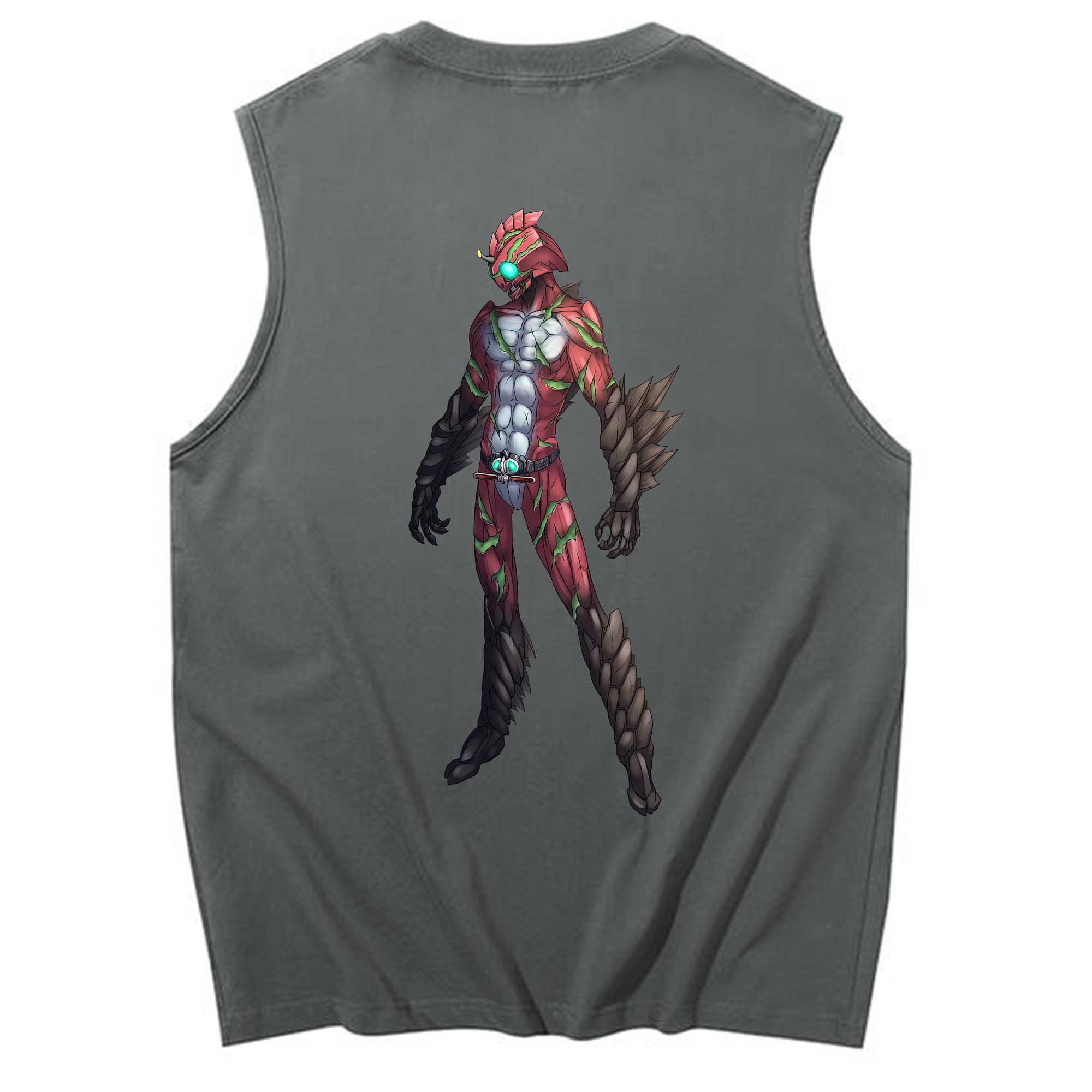 （画像用） ウルトラマン Ultraman コットン100％タンクトップ（背面プリント）